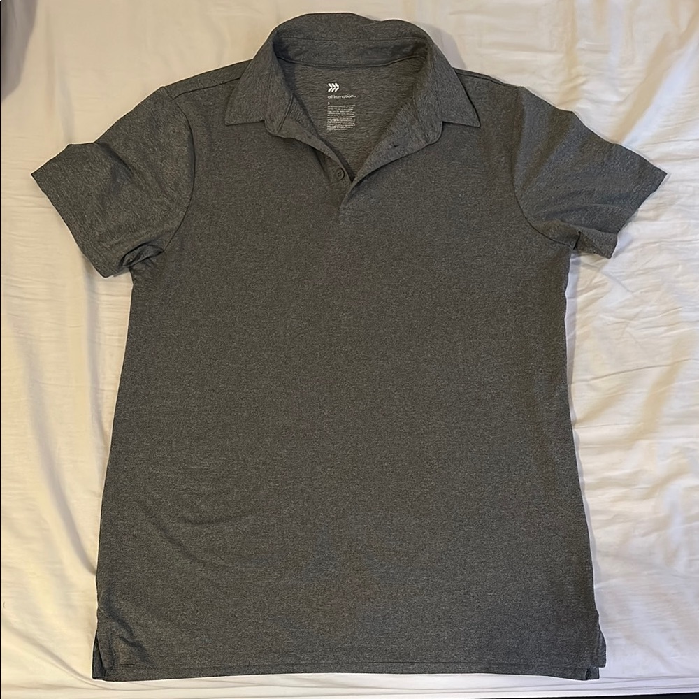 Gray Polo Shirt